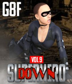 SuperHero Down for G8F Volume 9