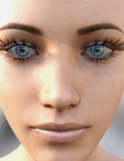 Larger Eyelashes For Genesis 8 Female