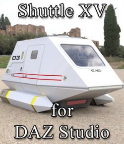 Shuttle Model XV for DAZ Studio