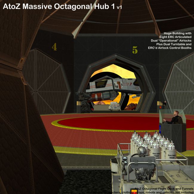AtoZ Massive Octagonal Hub I v1