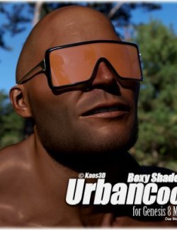 Urban Cool - Boxy Shades For Genesis 8 Male