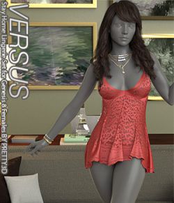 VERSUS- Stay Home Lingerie Set for Genesis 8 Females