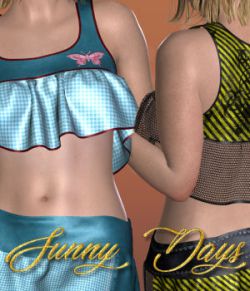 DA-SunnyDays for AmeliaSet and 14 Styles for PE by karanta