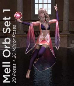 Mell Orb Poses Set 1 for G8F