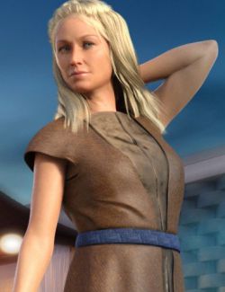 Long Tunic and Skirt Outfit Textures