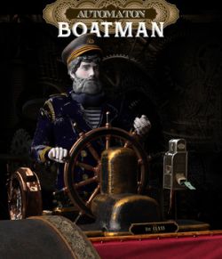 Boatman Automaton for Daz Studio