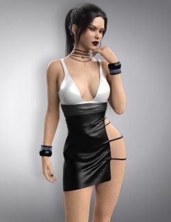 dForce Sassy Girl Outfit for Genesis 8 Female(s)