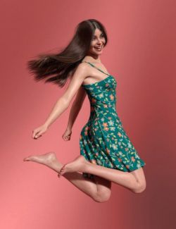 Jump for Joy Poses for Genesis 8 Female