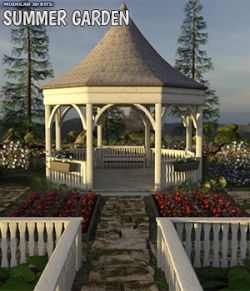 Modular 3D Kits: Summer Garden Construction Set