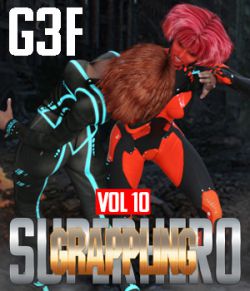 SuperHero Grappling for G3F Volume 10