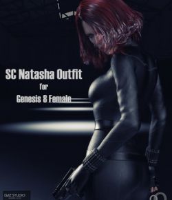 SC Natasha Outfit for Genesis 8 Female