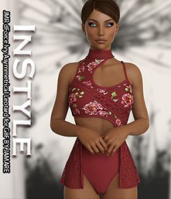 InStyle- JMR dForce Ivy Asymmetrical Leotard for G8F