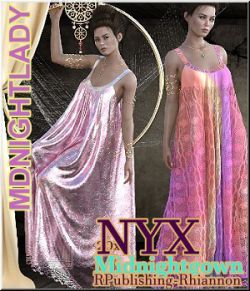 Midnightlady- 20 Styles NYX-Midnightgown