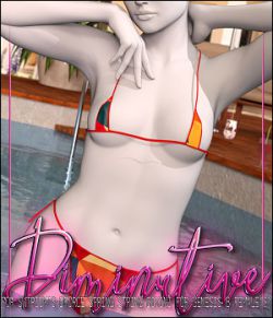 Diminutive for dForce Spring String Bikini for Genesis 8 Female(s)