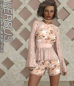 VERSUS- Linger dForce outfit for G8F