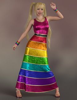 dForce Versatile Dress for Genesis 8 Female(s)