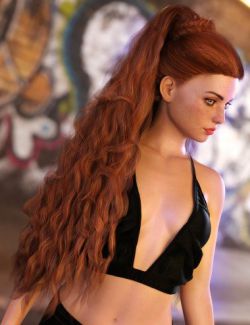 Biscuits Noa Hair with dForce for Genesis 8 Female