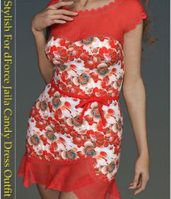 Stylish For dForce Jaila Candy Dress