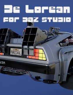 DeLorean For Daz Studio