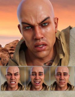 Priest of the Sun Expressions for Genesis 8 Male and Ashan 8