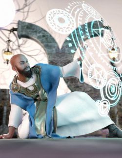 dForce Insidious Monk Outfit for Genesis 8 Male(s)