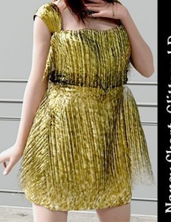 dForce Nancy Glittered Short Dress Set