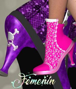 DA-Femenin for La Pixie Boots by 3DTubeMagic