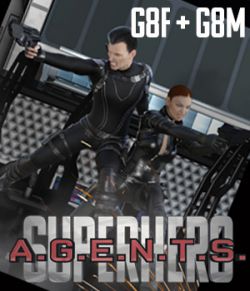 SuperHero Agents for G8F and G8M Volume 1