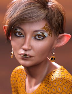 Extreme Closeup Flutterby Geoshell Makeups and Lashes for Genesis 8 Female(s)