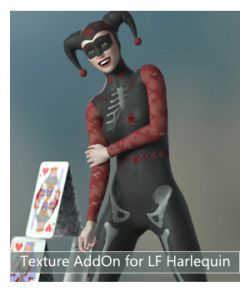 Texture AddOn for La Femme Harlequin