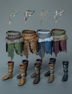 dForce Cimmerian Outfit Textures