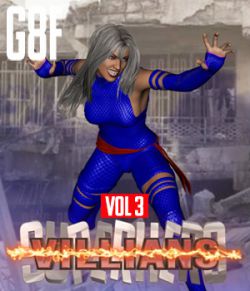 SuperHero Villians for G8F Volume 3