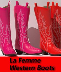 La Femme Western Boots