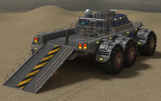 Click here to see preview images for "Landtrak Explorer Transportation Model" Landtrak Explorer Transportation Model