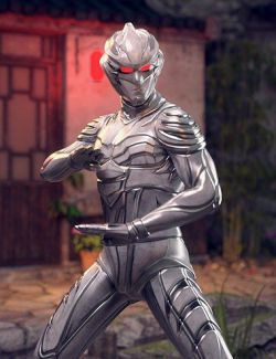 BaiHu- The White Tiger Outfit for Genesis 8 Male