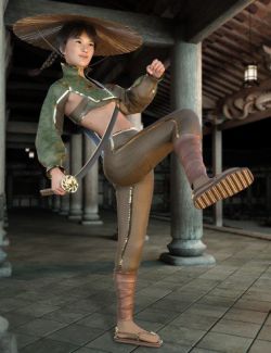 Mogwai Assassin Outfit for Genesis 8 Female(s)