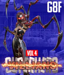 SuperHero Villians for G8F Volume 4