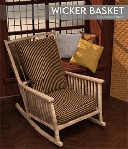 Daz Iray- Wicker Basket