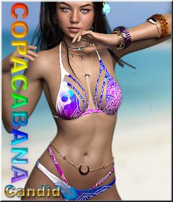 Copacabana - 16 Styles Candid Bikini
