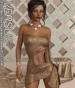 VERSUS- dForce Neiu Dress for Genesis 8 Female