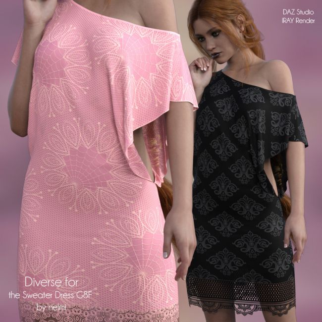 Click here to see preview images for "Diverse for Sweater Dress" Diverse for Sweater Dress