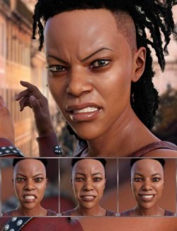 Survivor- Expressions for Genesis 8 Female and Celani 8