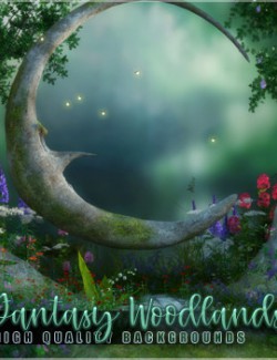 Fantasy Woodlands Backgrounds