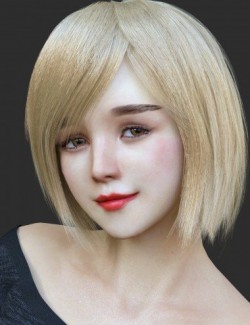 HS Keicy Short Hair with dForce for Genesis 8 Female(s)