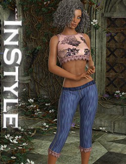 InStyle- JMR dForce Summer Town Outfit 4 for G8F