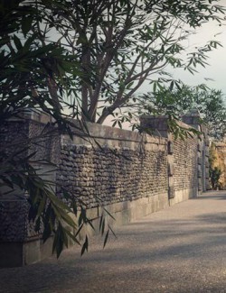 Ancient Walls - Photo Scanned Scene