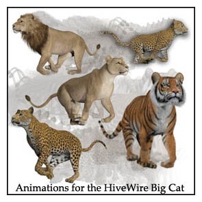 Animations for the HiveWire Big Cat