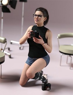 Shutterbug Pose Collection for Genesis 8 Female