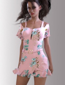 dForce Alivia Candy Dress for Genesis 8 Female(s)