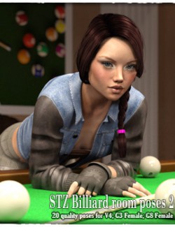 STZ Billiard room poses 2